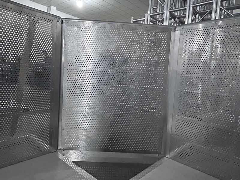barriere di controllo della folla in alluminio
