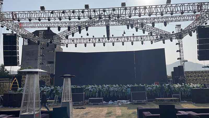 used stage truss