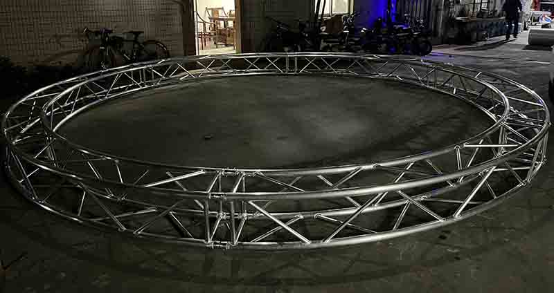 a frame aerial rig ring