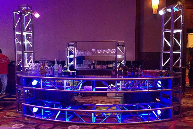 custom DJ truss table