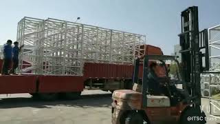 Lighting Box Truss Roof Fornitore ITSCtruss Delivery Box Tusses!