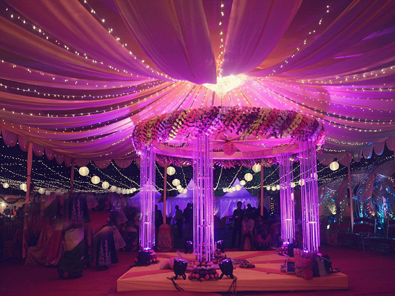 Come progettare decorazioni per ricevimenti da palco per matrimoni rosa a basso costo con Round Stage Truss?