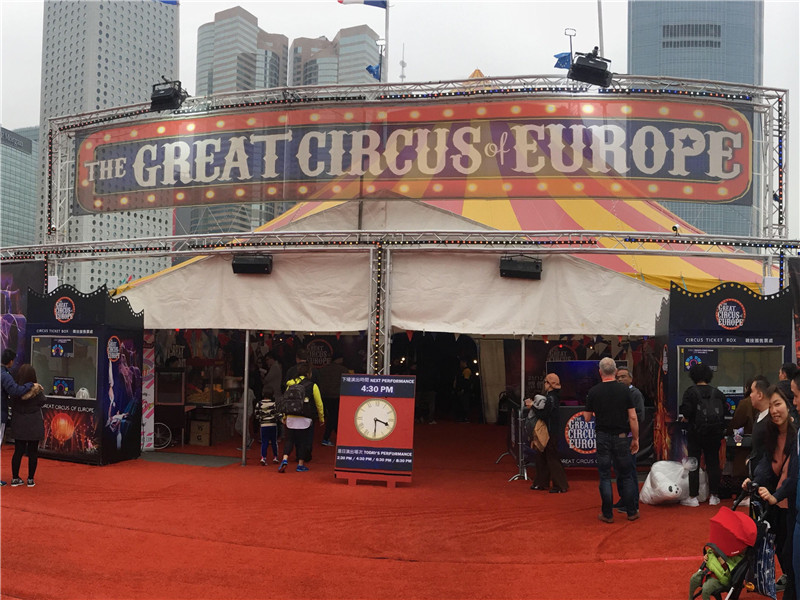  23.5 .X 5.3 M kit di capriata per il circo in Hong Kong 